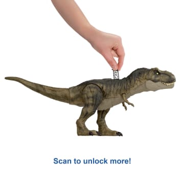 Jurassic World Thrash 'N Devour Tyrannosaurus Rex Figure - Image 7 of 7