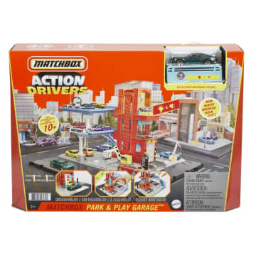 Matchbox Action Drivers Garage Playset Con 1 Auto - Image 6 of 6