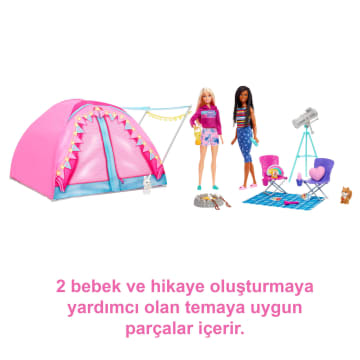 Barbie® Malibu ve Brooklyn Kampta Oyun Seti - Image 5 of 6