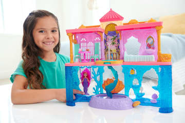 Disney Prinses Speelgoed, Ariels Stapelbare Kasteel, cadeaus voor kinderen - Image 2 of 6
