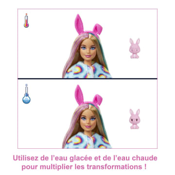 Barbie - Poupée Cutie Reveal Avec Costume De Lapin - Poupée Mannequin - 3 Ans Et +
