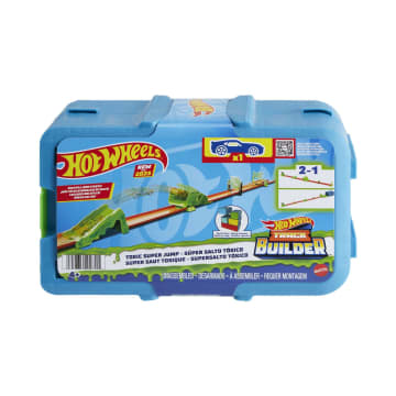 Hot Wheels Track Builder Supersalto tóxico - Imagen 1 de 5