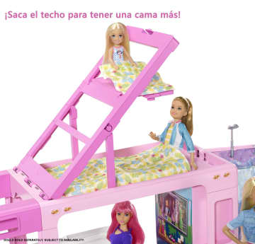 Vehículo DreamCamper 3 en 1 de Barbie y accesorios