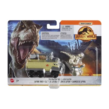 Matchbox® Jurassic World™ Οχήματα με Δεινόσαυρο - Image 6 of 18