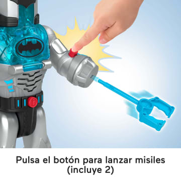 Imaginext Dc Super Friends Batman Figura Y Exotraje - Defensor Gris - Imagen 5 de 7