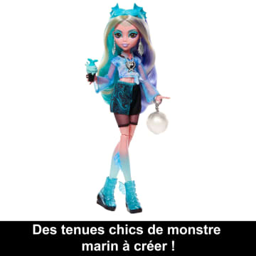 Monster High - Casiers Secrets De Lagoona Blue Look Irisé - Poupée - 4 Ans Et +