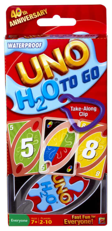 Juego de cartas UNO H2O To Go
