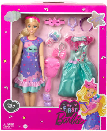 My First Barbie Deluxe Doll, Blonde