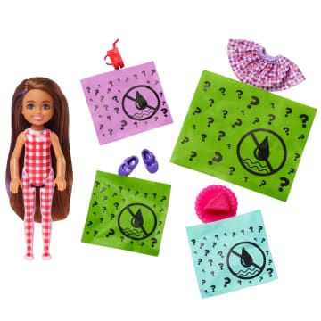 Barbie Chelsea Poppen en Accessoires, Color Reveal Pop, Picknick-serie - Imagen 4 de 4