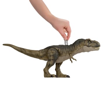 Jurassic World - T-Rex Morsure Extrême - Figurine Dinosaure - 4 Ans Et + - Image 5 of 6