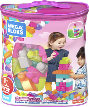 Mega bloks first builders big shop building bag