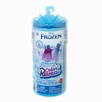 Disney Frozen Sneeuw Color Reveal pop met 6 verrassingen, waaronder een figuur uit Frozen, geïnspireerd op Disney films - Imagen 6 de 6