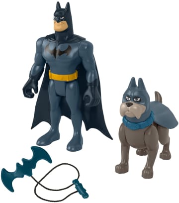 Dc Liga De Super Mascotas Ace Héroe Y Mascota Figuras De Juguete - Image 1 of 6