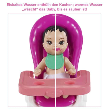 Barbie „Skipper Babysitters Inc.“ Geburtstag-Spielset Mit Baby-Puppe (Brünett)