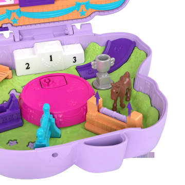 Polly Pocket Jumpin' Style Estuche de Poni - Image 4 of 6