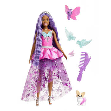 Barbie pop met 2 Sprookjesdierenvriendjes, Barbie 'Brooklyn' uit Barbie A Touch of Magic - Imagen 5 de 6