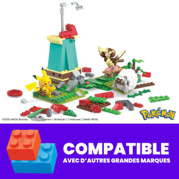 Mega Pokémon - Moulin À La Campagne - Jouet De Construction - 3 Ans Et + - Imagen 5 de 7