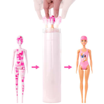 Barbie Color Reveal Pop met 6 verrassingen, Totaal Denim serie - Image 4 of 6
