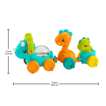 Fisher-Price Paradise Pals Dino Choo Choo Trio - Image 7 of 7