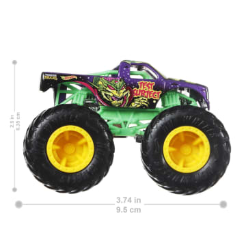 Hot Wheels – ASSORTMENT PACK DE 4 MONSTER TRUCKS - Image 4 of 6