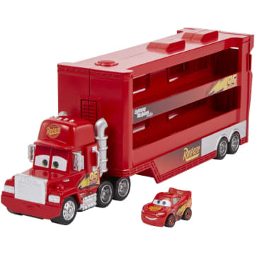 Disney and Pixar Auta Mikroauta Maniek Transportowa ciężarówka + 5 autek Zestaw
