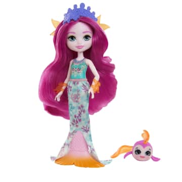 Royal Enchantimals Maura Mermaid y Glide Muñeca