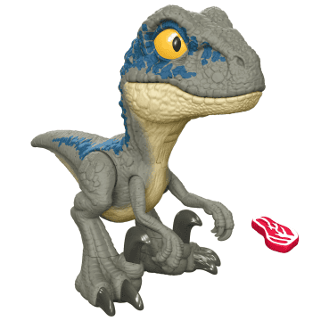 Jurassic World Mega Kükreme - Blue Figürü Sesli Ve Esnek Çeneli Oyuncak Dinozor