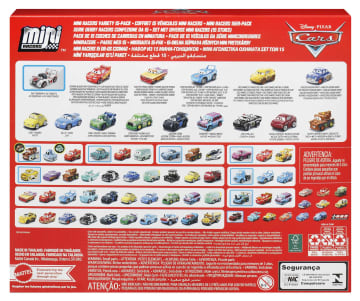 Pack De 15 Minicoches De Carreras De Disney Pixar Cars, Coches De Juguete Coleccionables