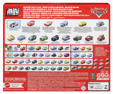 Pack De 15 Minicoches De Carreras De Disney Pixar Cars, Coches De Juguete Coleccionables - Imagen 2 de 2