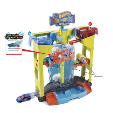 Hot Wheels Stunt & Splash Car Wash Playset - Image 7 of 7