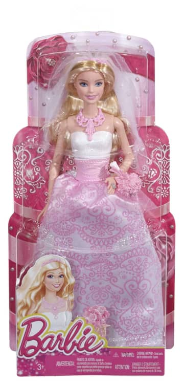 Barbie - Poupée Barbie Mariée - Poupée Mannequin - 3 Ans Et +