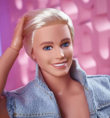 Barbie Signature The Movie, Ken Puppe zum Film im Jeansoutfit und Original Ken Unterwäsche - Bild 2 von 6