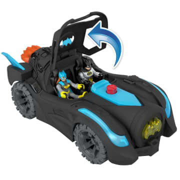 Fisher-Price Imaginext Dc Super Friends Batmobil Mit Lichtern Und Geräuschen - Bild 3 von 6