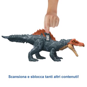 Jurassic World Dinosauri Carnivori Con Azioni Di Attacco Siamosauro - Image 5 of 6
