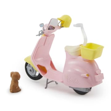 Barbie Scooter Et Petit Chien - Image 3 of 6