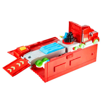 Disney Pixar Cars Glow Racers Mack Supercamión Conjunto De Juego