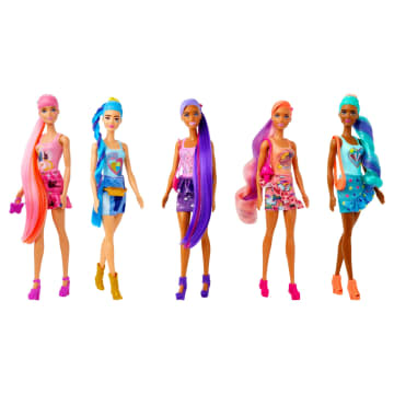 Muñeca Barbie Color Reveal Con Seis Sorpresas De La Serie Totally Denim - Imagen 6 de 6