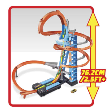 Hot Wheels Sky Crash Tower Track Set - Image 3 of 6