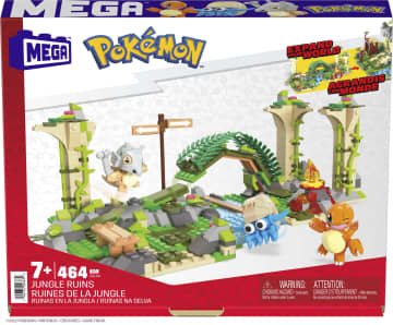 Mega Pokémon - Ruines De La Jungle - Jouet De Construction - 6 Ans Et +