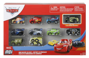 Disney Pixar Cars - Assortiment Coffret 10 Mini-Véhicules - Petite Voiture - 3 Ans Et + - Imagen 5 de 14