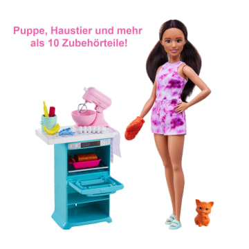 Barbie Puppe Und Accessoires - Backen - Bild 2 von 8