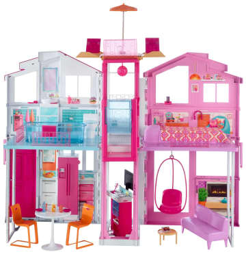 Barbie 3-Etagen-Stadthaus
