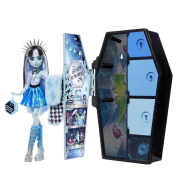 Monster High Skulltimate Secrets Frankie Stein Muñeca Fearidescent - Imagen 1 de 7