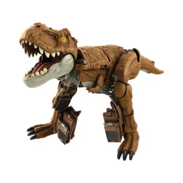 Jurassic World Verwandlungsspielzeug, Tyrannosaurus T-Rex, Vom Dinosaurier Zum Truck, Jagen Und Brüllen - Bild 1 von 7