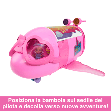 Barbie Extra Fly Playset Jet E Bambola Barbie Extra Mini Minis - Image 4 of 6