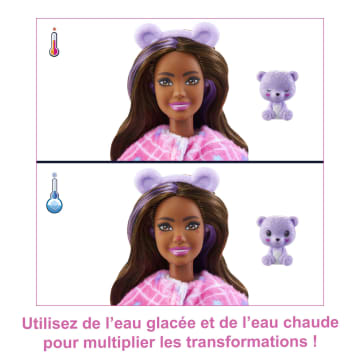 Barbie – Poupée Cutie Reveal Série Fantasy-Costume D’Ours En Peluche