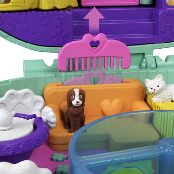 Polly Pocket Egelcafé Compacte Speelkoffer - Image 4 of 6