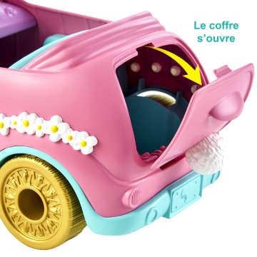 Enchantimals - La Lapinmobile Avec Bree Lapin Et Son Animal - Mini Poupée - 4 Ans Et +
