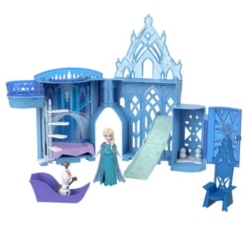 Disney Frozen, Castello Di Ghiaccio Di Elsa Set Componibile, Regalo Per Bambini E Bambine