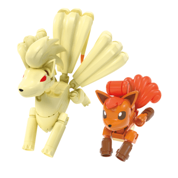 Mega Pokémon Bloques De Construcción Evolución De Vulpix